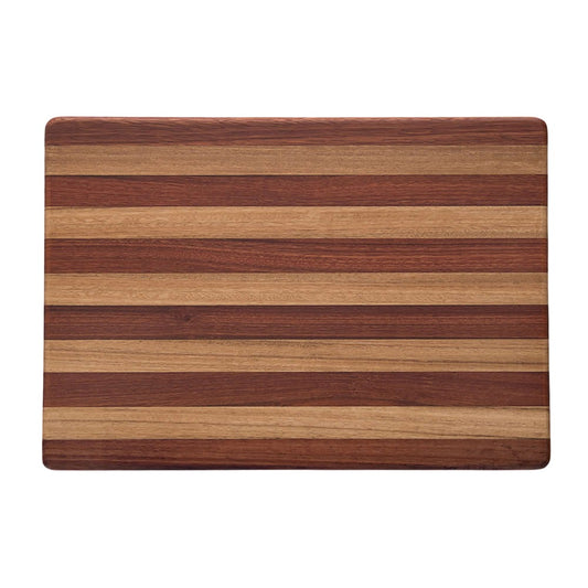 Large size Butcher Block series wooden chopping board in a mix of Australian Blackbutt and Red Gum timber