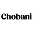 Chobani logo, black text on a white background, square