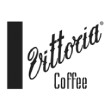 The Vittoria Coffee logo in a square box with a white background