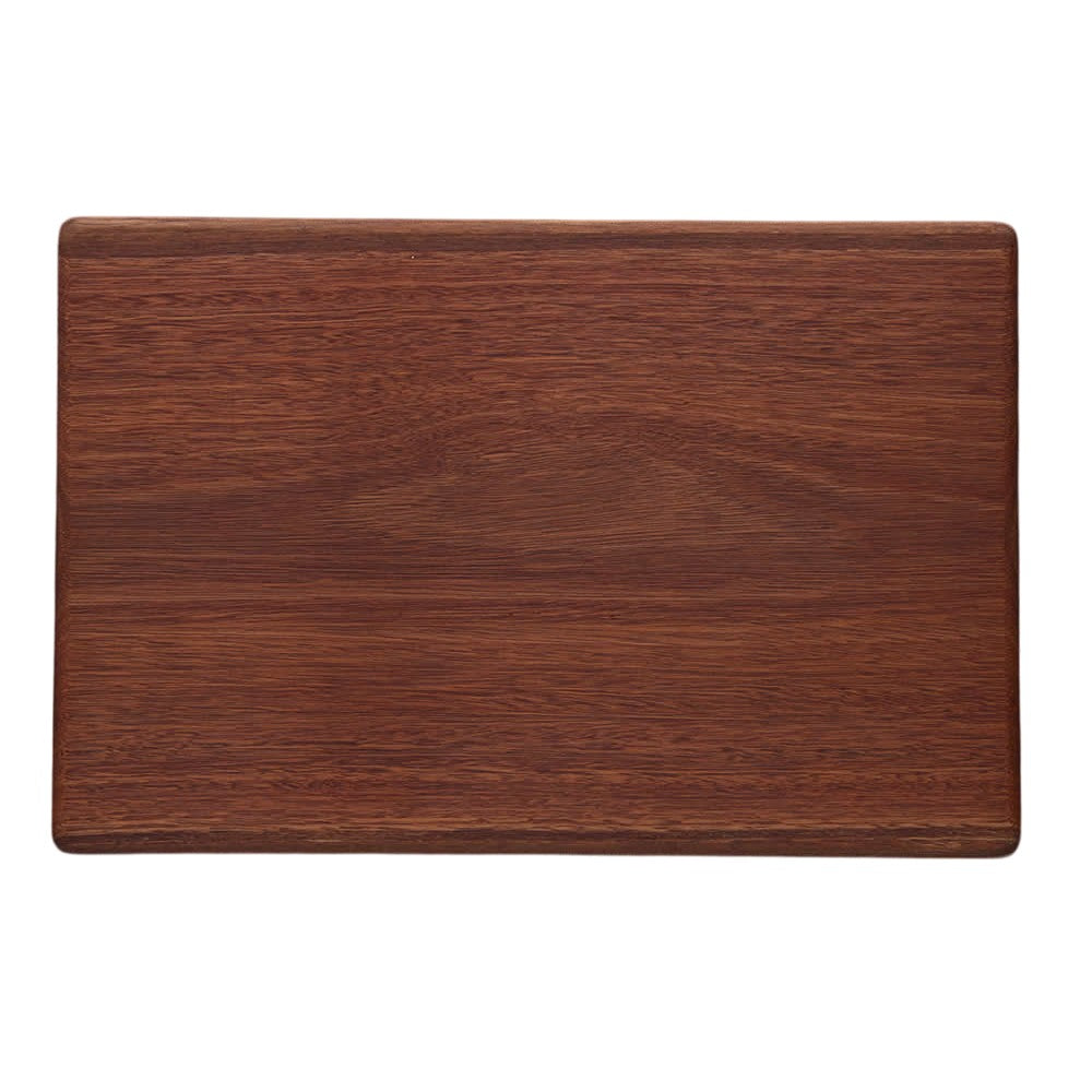 Medium size professional series wooden chopping board in Red Gum timber