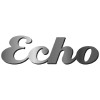 Echo newspaper logo, black text on a white background, square